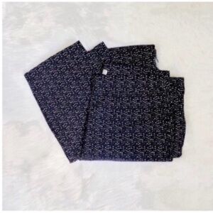 Black & White Slimming Midrise Pull-On Pants